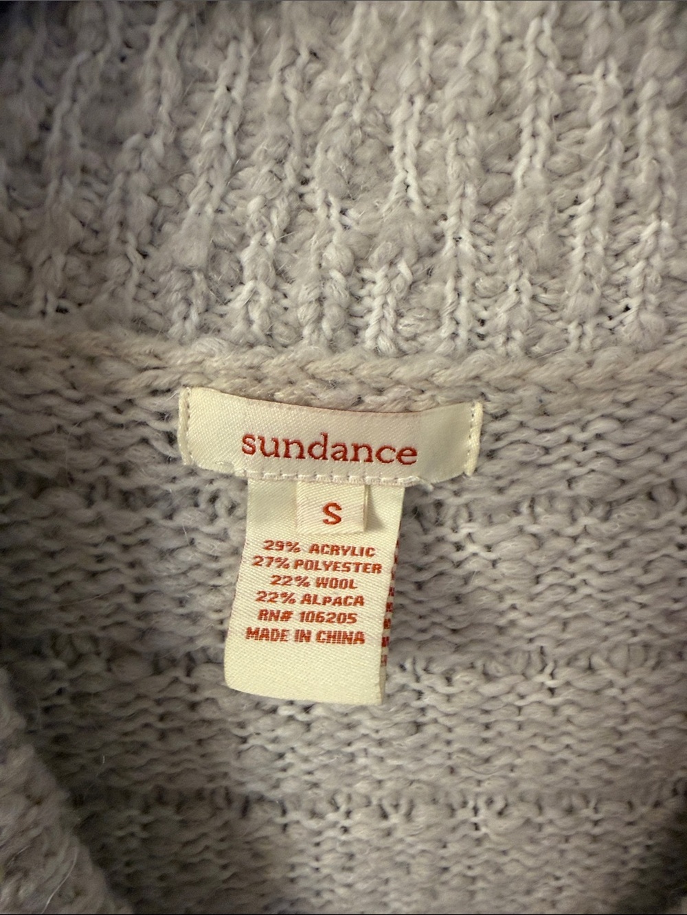 Sundance Catalog Sagamore Sweater Coat Duster Cardigan - Picture 7 of 10